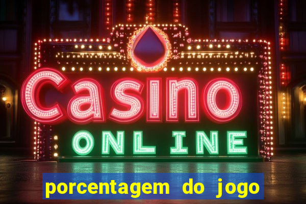 porcentagem do jogo fortune tiger